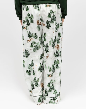 Cyberjammies Fern Pyjama Pant Alpine Print
