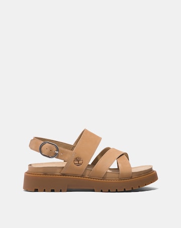 Timberland Clairemont Way Beige Nubuck Sandals