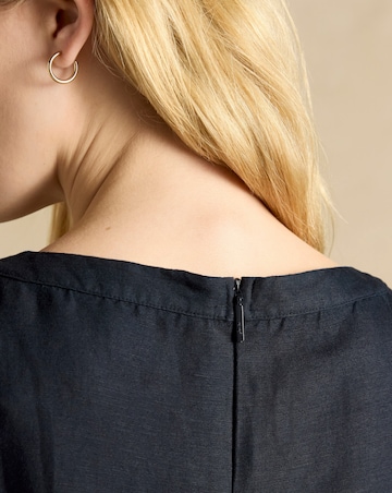 Joules Delphine Linen Shift Dress