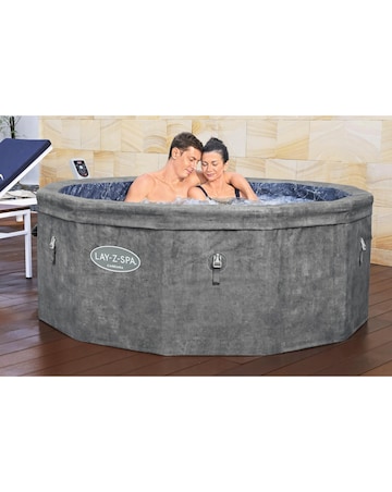 Lay-Z Spa Carrara Airjet 6 - Grey Stone