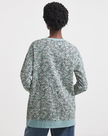 Side Zip Longline Sweat