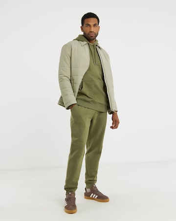 Overhead Hoodie Long - Khaki