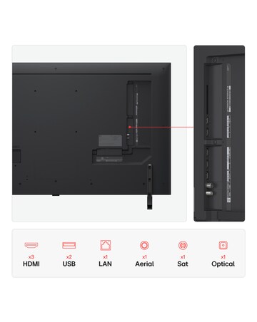 LG 50NANO80A6B 50in NanoCell AI 4K Smart TV