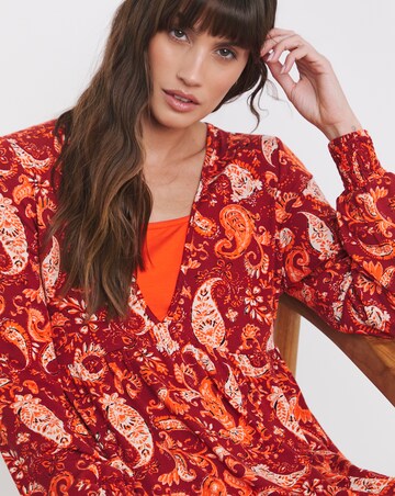 Joe Browns Paisley Long Sleeve Jersey Tunic