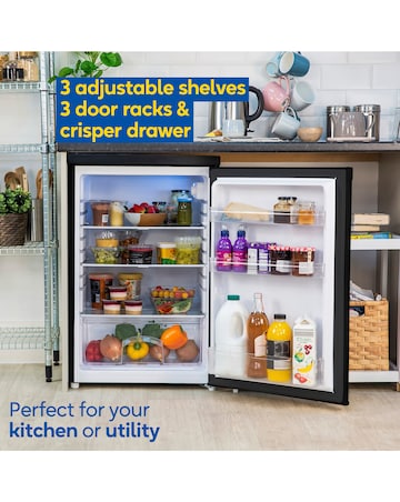 Russell Hobbs RH85UCLF552E1B 85cm Under Counter Fridge - Black - E Rated