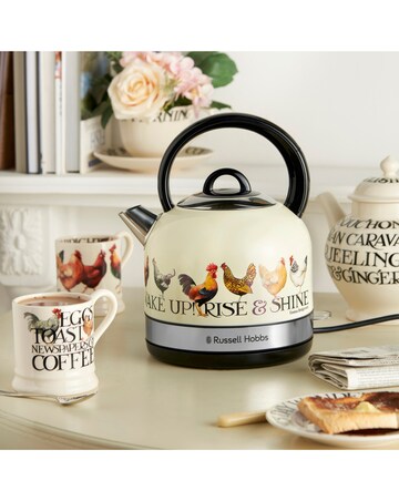 Emma Bridgewater 26270 Rise and Shine Stainless Steel Kettle
