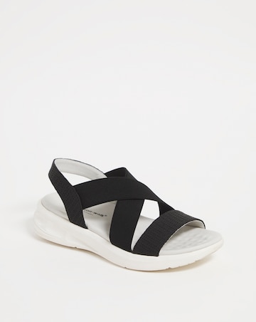 Cushion Walk Touch & Close Strappy Sandal E Fit