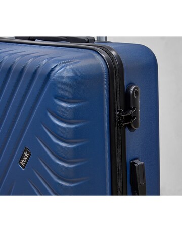 Rock Santiago 3pc Suitcase Set - Navy
