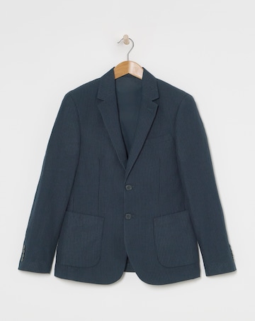 Seersucker Cotton Suit Jacket
