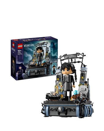 LEGO Wednesday Addams Figure Building Toy Set for Kids 76780