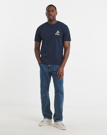 Wrangler Embroidery T-Shirt - Navy
