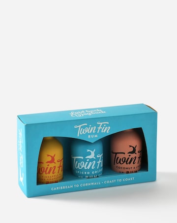 Twin Fin Rum Miniature Gift Set 3 x 50ml