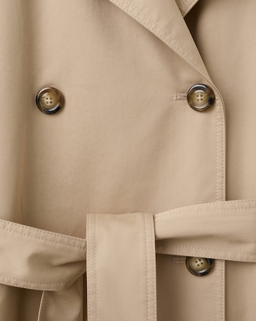Mango Long Double Breasted Trench Coat