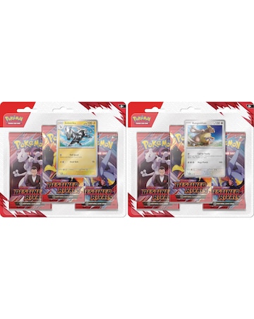 Pokemon TCG: Scarlet & Violet 10 - Destined Rivals - 3-Pack Blister