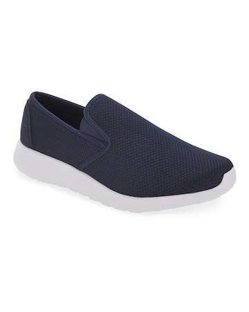Hatton Slip On Trainer Wide Fit
