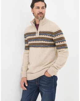 Fatface Ives Half Neck