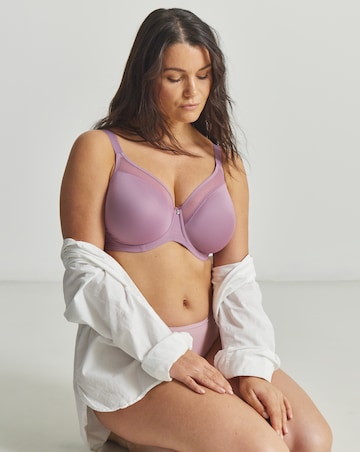 Elomi Smooth Moulded T Shirt Wired Bra Heather
