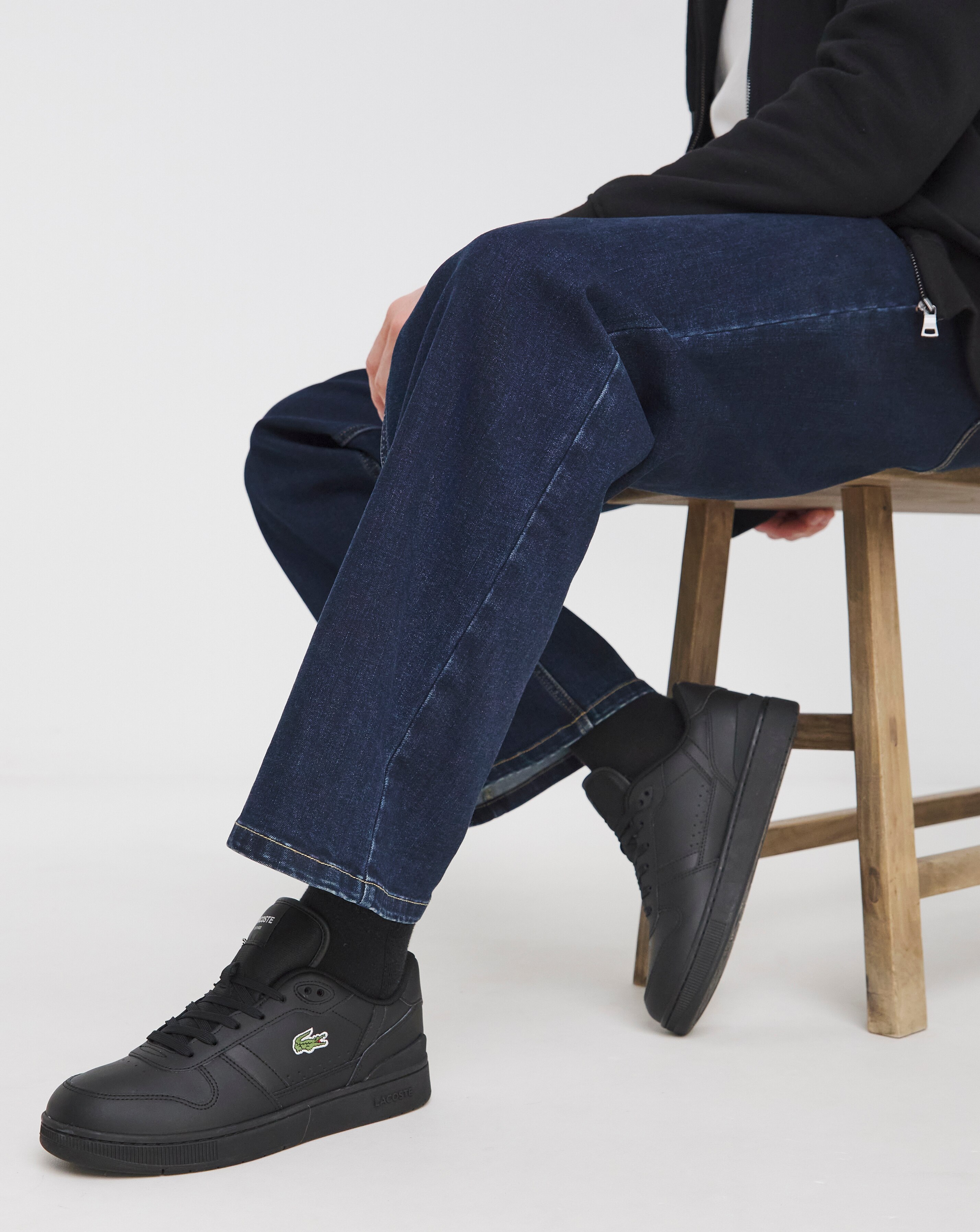 Lacoste T-Clip Set Trainers - Black | JD Williams