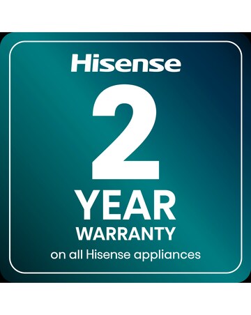 Hisense KitchenFit 5i Series WD5I1245BBR 12kg/8kg Washer Dryer - Black