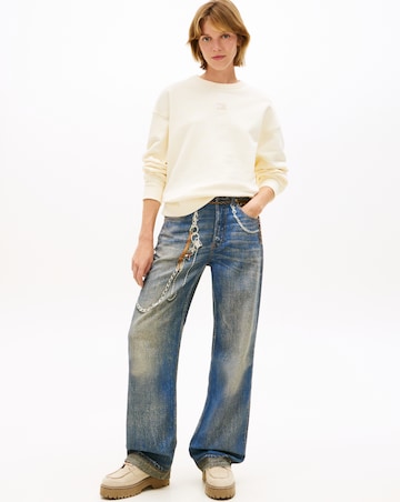 Tommy Jeans Boxy Badge Crew Sweatshirt