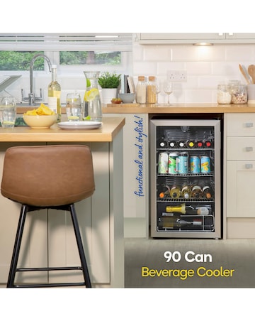 Russell Hobbs RH48BC101SS 93L Beverage Cooler - Stainless Steel