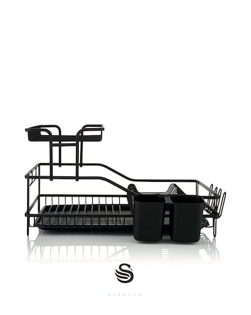 Swan Stealth 15 Plate Dish Rack