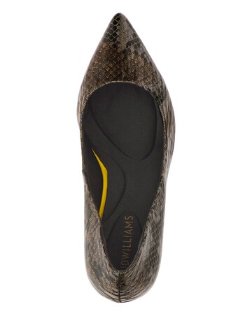 Ultimate Comfort Pointed Toe Court Shoes Wide E Fit