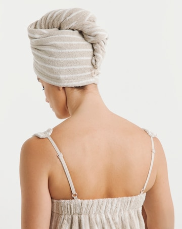 Pretty Secrets Towelling Shower Wrap And Turban