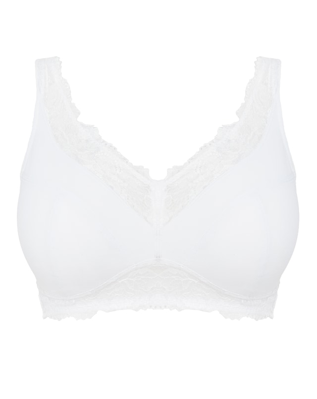 Pretty Secrets New Ella Full Cup Non Wired Bra (B-G) White