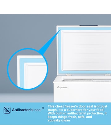 Fridgemaster MCF96E 96L Chest Freezer- E Rated 86CM