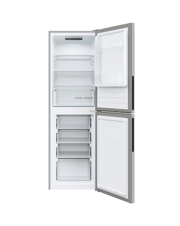 Hoover HOCT3L517ESK-1 55 x 175cm Low Frost Fridge Freezer - Silver