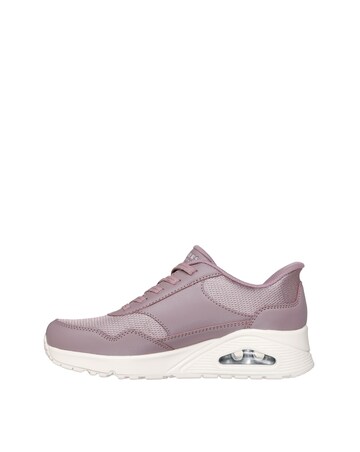 Skechers Mauve Uno Slip In Fashion Trainer -Standard Fit (D)