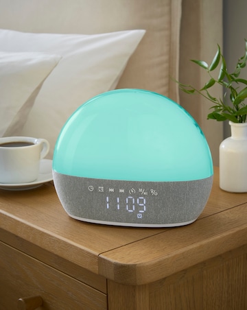 White Noise Colour Change Alarm Clock