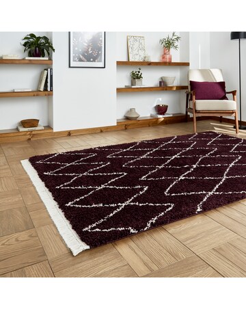 Think Rugs Boho Fringe Rug