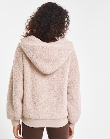 Pretty Secrets Hooded V Neck Snuggle Top