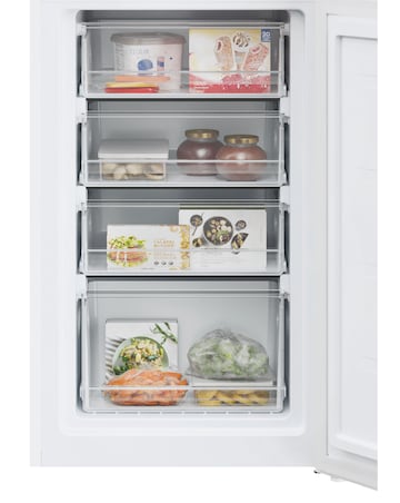 Hoover H-FRIDGE 300 HOCT3L517EWWK-1 176cm High 50/50 Fridge Freezer - White
