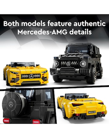 LEGO Speed Champions Mercedes-AMG G 63 & Mercedes-AMG SL 63 76924