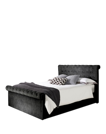 Aspire Chesterfield Side Lift Ottoman Bed