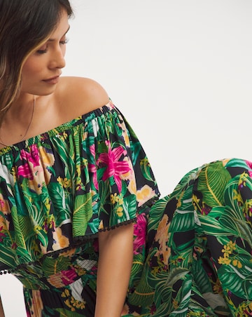 Tropadelic Bardot Maxi Beach Dress