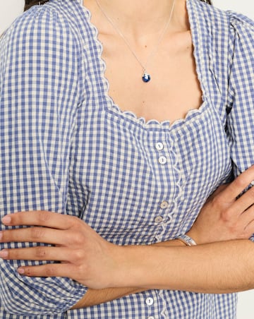 FatFace Sofia Gingham Blouse