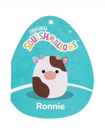 Squishmallows Large Plush 16in - Ronnie Cream and Brown Cow
