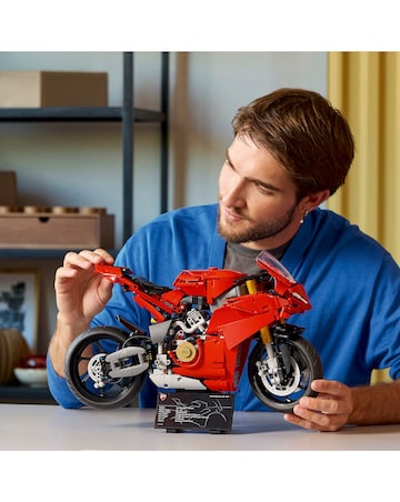 LEGO Technic Ducati Panigale V4 S Motorcycle Model Building Set 42202