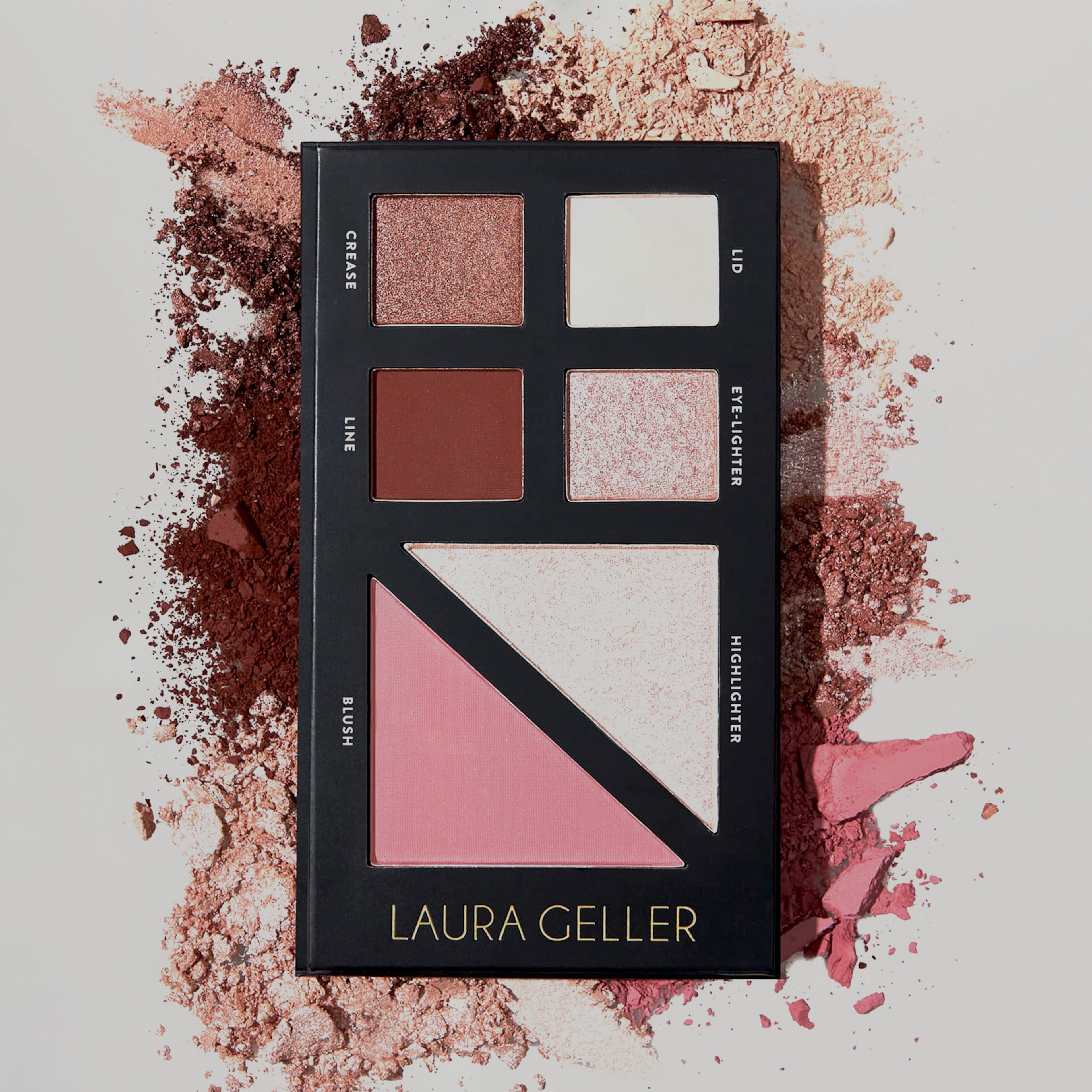 A set of Laura Geller makeup.