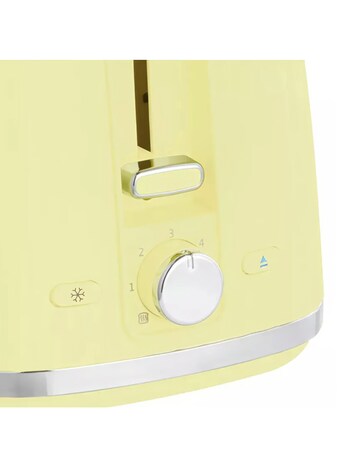 Russell Hobbs Eden Kettle and 2 Slice Toaster Lemon Bundle