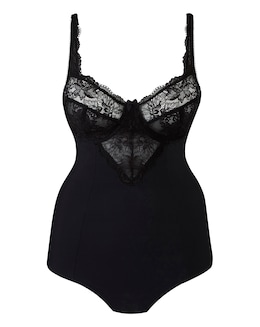 MAGISCULPT Firm Control Ella Lace Bodysuit (B-D) Black