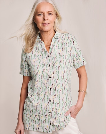 Julipa Pure Cotton Printed Jersey Shirt