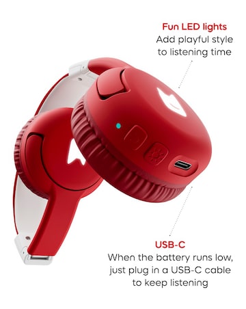 Tonies Bluetooth Headphones - Red