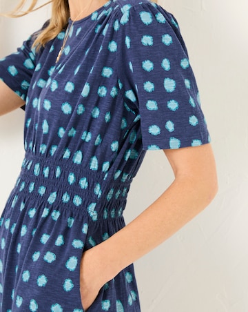 FatFace Liv Shibori Spot Dress