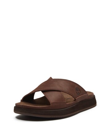 Timberland Casco Cove Slide Sandal - Dark Brown