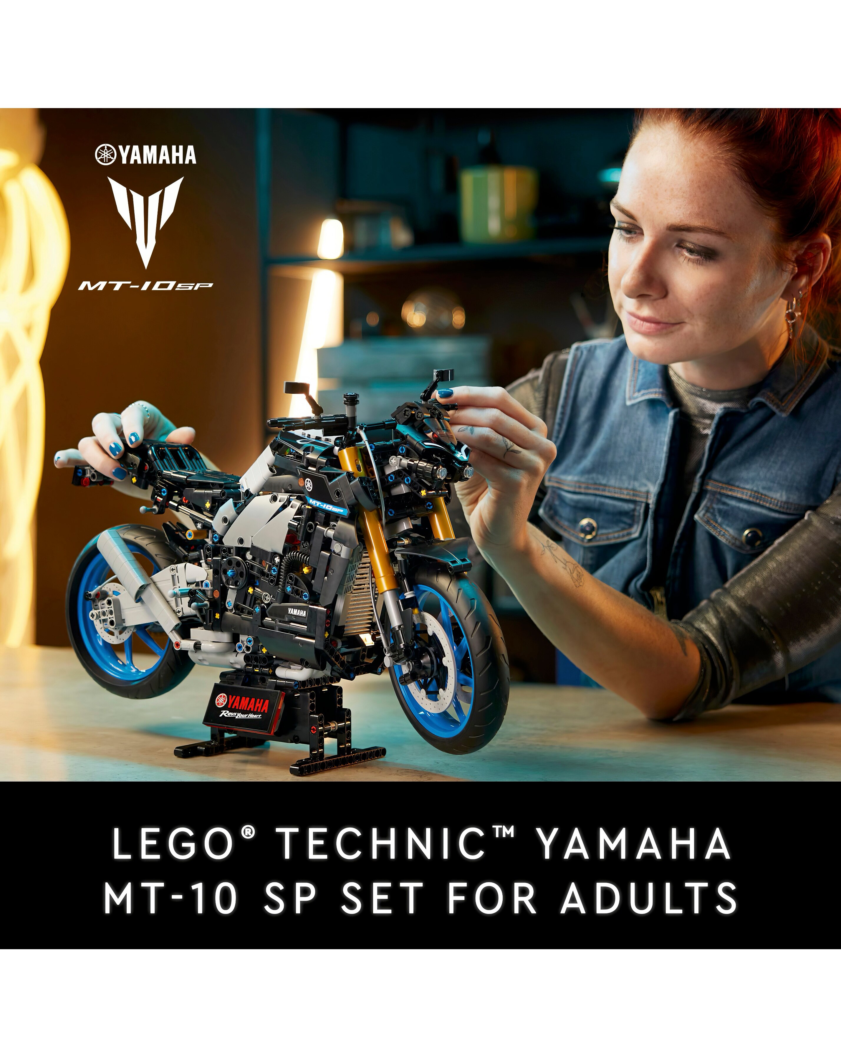 LEGO Technic Yamaha MT-10 SP Motorbike Model Adult Set 42159 | JD